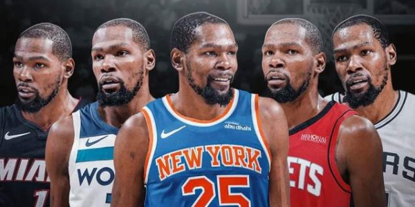 五选一？想多了！真正想要杜兰特的球队只有一个